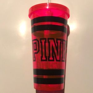 COPY - Victoria’s Secret Pink Cup w/ straw